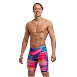 Funky Trunks Jammer Badehose Lost Ocean für Herren chlorresistent und schnelltrocknend, Größe:8