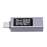 XUXHOU USB -Tester Multimeter -Spannungsstromstrommesser LCD Anzeige Echtzeitüberwachung für Technologie Enthusiasten Geeignet