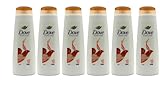 6x Dove Ultra Care Long & Radiant Shampoo für langes und kraftloses Haar, bis zum 10x Weniger Spilss* 250ml (6er Pack)