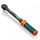NADOKHI Drehmomentschlüssel 1/2 Zoll, 20-220Nm, 72 Zähne Wende Ratschenkopf Drehmomentschlüssel Auto, ±3% Fehlergenauigkeit, für Reifenwechsel, Motorrad, Auto, LKW Reparatur und Wartung