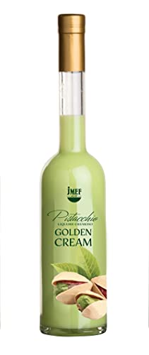 Distilleria Jannamico Golden Cream Pistacchio® - Pistazienlikör - Cremiger Likör aus Pistazien und italienischer Sahne. Liköre (1 x Bottle)