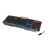 RILOOP Tastatur Hintergrundbeleuchtung beleuchtet Handy Smartphone Halter USB Büro
