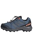 adidas Terrex Gore-TEX Hiking Shoes Walking-Schuh, Wonder Steel/Grey Three/Impact orange, 38 EU