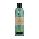 G R N shades of nature Biokosmetik Shampoo Feuchtigkeit - Bio-Hanf - für trockenes, sprödes Haar - vegan, 250 ml