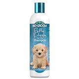 BIO-GROOM - Fluffy Puppy Hundeshampoo - Welpensicheres Shampoo - Speziell für empfindliche Haut und zartes Fell von Welpen - Mildes, rückstandsfreies, tränenfreies Welpenshampoo - 354 ml