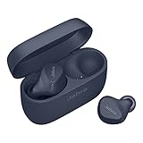 Jabra Elite 4 Active In Ear Bluetooth Earbuds - True Wireless Kopfhörer mit sicherem Sitz, 4 eingebauten Mikrofonen, aktiver Geräuschunterdrückung und anpassbarer HearThrough Funktion - Marineblau