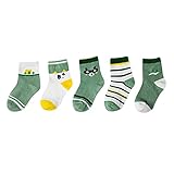 Baby Socken und Socken Socken in Baumwollsocken Paar Kinder von 5 Socken Socken in Der Dose Herren (Green, L)