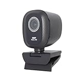 Hytont 1080P FHD Webcam mit Mikrofon mit Rauschunterdrückung, automatische Lichtkorrektur, Privatsphäre, Plug-and-Play-USB-Streaming-Kamera, für Zoom, Skype, Teams, PC, Mac, Laptop, Desktop