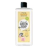 Marcel's Green Soap Shampoo - Vanilla & Cherry Blossom Scent - Enriched with Natural Oils - 97% Natural - 97% Biodegradable - Vegan - Gentle Care for Hair & Planet - 300ml