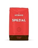 J. Hornig Kaffeebohnen, Spezial, 500g ganze Bohnen, mildes Aroma, schokoladiger Geschmack, für Vollautomaten, Filterkaffee und Espressokocher