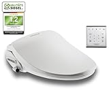 LEEVENTUS Elektronisches Bidet - J430R, Standard Version - mit Fernbedienung & selbstleerender Wassertank-Technologie, energiesparender Dusch WC Aufsatz aus Korea