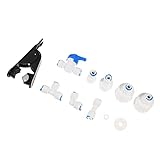 BUGUUYO 1 Set Wasserzulauf Zubehör Kühlschrank Wasserleitung Armaturen Eisbereiter Anschlussset Eisbereiter Einbauset Kaffeezubereitungszubehör Siehe Kaffeemaschine Kühlschrank Weiß