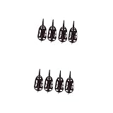 Toddmomy 2 Sätze Teiliges Fischköderkäfig Praktische Angelzubehör Für EEL Und Garnelen Effiziente Köderkontrolle Für Reservoir Und Freizeitangler 4 Stück * 2