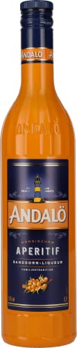 Andalö | Premium Sanddornlikör | Liköre | Fruchtlikör | 1 x 700ml | 15% vol
