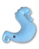 Kadoro Nepto Baby Babykissen -Stillkissen Klein- Lagerungskissen - Schwangerschaftskissen - Nursing Pillow Breastfeeding Pillow Seitenschläferkissen/Baby Blue