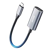 USB C auf HDMI Adapter 4K, Thunderbolt 3 auf HDMI Adapter, kompatibel mit MacBook Pro MacBook Air 2023 iPad Mini 6/Pro/Air iMac Surface Pro 8/X Go Studio Galaxy Dell und mehr