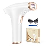 TIIMAGIC IPL Geräte Haarentfernung Laser - Schmerzfreie Haarentfernungsgerät mit 3 Erweiterte Funktionen HR/SC/RA und 9 Energiestufen, 999,900 Lichtimpulse für Frauen, Männer, Gesicht, Bikini, Körper