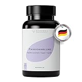 BODERRA® Passionsblume Kapseln Hochdosiert [VITALREICH] - Passionsblume Extrakt mit je 250mg & 5:1 Passionsblumen Verhältnis für eine Tagesdosis von 3750mg - Passiflora Incarnata Vegan & Laborgeprüft