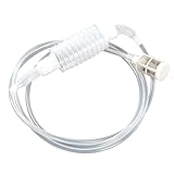 duisoad Brew Siphonröhre Silikon, Weinheber Abfüllschlauch Länge 2 M Brewing Siphon Hose für Wein Bier Herstellung