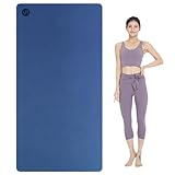 RYTMAT Yogamatte Rutschfest XL 195×90cm TPE 10mm Dicke Sportmatte Fitnessmatte Rutschfest Gymnastikmatte Breit für Zuhause Yoga Pilates Fitness Workout
