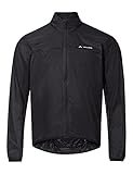 VAUDE Fahrradjacke Matera Air Jacket schwarz, ultraleichte Windjacke Herren 150 g, wasserabweisende Windjacke Rennrad Herren, winddichte & atmungsaktive Sportjacke – XL