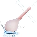 Po Dusche, Po Dusche Irrigator zur Darmspülung, Po Dusche Toilette, Intimdusche Analdusche und Vaginaldusche Anti-Rücklauf und Transparent Wohlbefinden und Entspannung Mittels Darmspülung (Rosa)