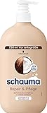 Schwarzkopf Schauma Reparatur-Shampoo Repair & Pflege (750 ml), Haarshampoo glättet & repariert die Haarstruktur, Repair Shampoo für strapaziertes & trockenes Haar, mit Kokos-Extrakt