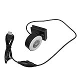 BRIGHTFUFU USB Webcam mit Integrierter Beleuchtung und Mikrofon Driverfrei für Videokonferenzen Live Streaming Online Meetings und Videochats Einfache Plug and Play Nutzung Rauschreduzierend