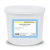 Kaliumcitrat Monohydrat 1kg - Kaliumgehalt 36% - Pharmaqualität mind. 99% - Pulver - E332