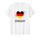 Fußball Deutschland Flagge 2024 Trikot EM T-Shirt