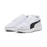 PUMA Unisex Softride Cosmic Lt Sneaker, Weiß Schwarz, 45 EU