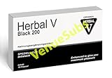 Herbal Black 200 - Pillen für aktive Männer - Extra stark & hochdosiert mit Soforteffekt - 10 Stück im Blister