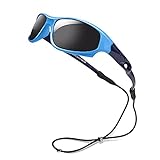 Hifot Sonnenbrille Kinder Polarisierte Polarisierte Sportbrille für Jungen und Mädchen UV400 100% Schutz gegen Ultraviolette Sonnenstrahlen