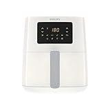 Philips Airfryer Essentiale Compact Digital HD9252/00, Ölfreies Frittyer, 0,8 kg, Rapid Air Technology, 7 Pre -Settlements, Weiß