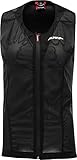 Alpina PROSHIELD JUNIOR Vest - Flexibler, Atmungsaktiver & Individuell Einstellbarer Rückenprotektor Für Kinder, Black, 128