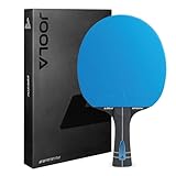 JOOLA Tischtennisschläger Infinity ITTF genehmigter Profi Carbon Tischtennis-Schläger für Fortgeschrittene Spieler - mit High-Tech Faser, Glasfaser, 7-lagiges Schlägerblatt