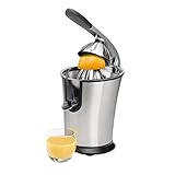 Princess Master Juicer Pro – Edelstahl Presskegel – Rostfreier Edelstahl – 201860 – Silber