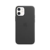Apple Leder Case mit MagSafe (für iPhone 12 Mini) - Schwarz - 5.4 Zoll