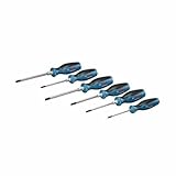 Bosch Professional Schraubendreher Set 6 tlg. (Kreuz- und Schlitzschraubenzieher, inkl. 1x PH 125mm, 1x PH 100mm, 1x SL6.5 125mm, 1x SL5.5 100mm, 1x SL4.5 100mm, 1x SL3.5 75mm)