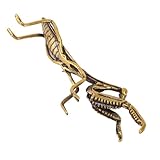 BAOFUYA Hand Bemalte Kupfer Mantis Dekoration Vintage -Stil für Weinkühler, Schreibtischdekoration
