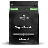 Protein Works- Vegan Protein Pulver- 25g pflanzliches Protein- Veganes Proteinpulver- Vegan Eiweißpulver- 33 Servings- Natürlich- 1kg