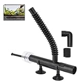 Oberflächenabschäumer Für Aquarien, Aquarium-Oberflächenabschäumer, Eiweißabschäumer, Mini-Ölabschäumer-Entferner Mit Flexiblem Schlauch Für Aquarien