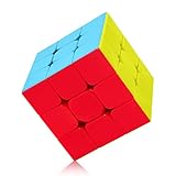 ROXENDA Speed Zauberwürfel Würfel Stickerless - Professional & Solides & Langlebiges, Dreht Sich Schneller als das Original (3x3x3)