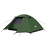 Forceatt Zelt 2 Personen Camping Wasserdicht 3-4 Saison,Ultraleicht Zelte Mit Kleinem Packmaß, Kuppelzelt Sofortiges Aufstellen Für Trekking, Outdoor, Festival