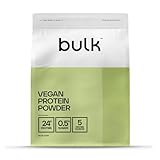 Bulk Vegan Protein Powder, Pflanzlicher Protein-Shake, Chocolate Cookies, 1 kg, New & Improved Formula