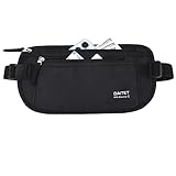 Geldgürtel für Damen und Herren,Die Bauchtasche zum Reisen Flach Mit RFID-Blocker Bauchtasche unter Kleidung tragbar