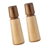 Holz Salz und Gewürze Streuer Einstellbarer Mahlmechanismus Manuelle Pfeffermühle Set Mühle Holz