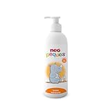 Neo Peques Feuchtigkeitsspendende Lotion für Kinder mit Aloe Vera und Weizenkeimen, geeignet für empfindliche Haut, hoher Nährstoffgehalt und Antioxidantien, beruhigt und schützt die Haut, 400 ml