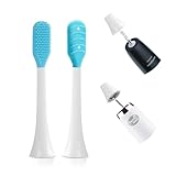 Zungenreiniger Zubehör für Philips Sonicare und für Dontodent, reduziert Mundgeruch & Bakterien auf der Zunge, Aufsätze für Elektrische Zahnbürste, 2er Set