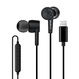 PALOVUE Lightning Kopfhörer Ohrhörer MFi-zertifiziertes kompatibel mit iPhone 14 13 12 11 Pro Max iPhone X XS Max XR iPhone 8 Plus iPhone 7 Plus mit Mikrofon Controller SweetFlow Schwarz